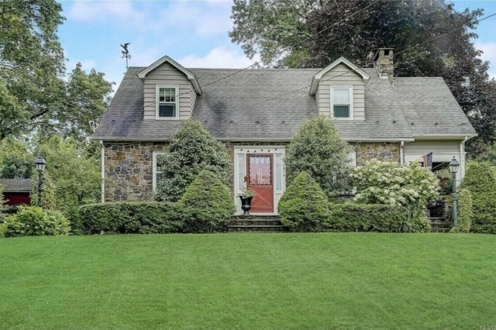 Beautiful stone house in pastoral riverside town