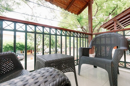 Quarto casal júnior | Fachada. Ecotel