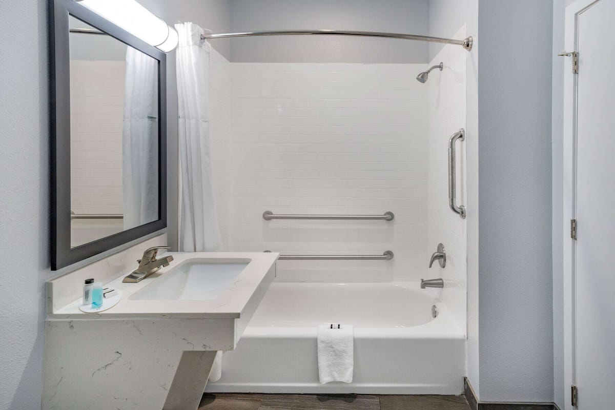 room, 1 king bed, accessible, non smoking (mobility) | accessible bathroom