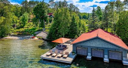 Central Lake Joe! Ultra Chic! 7 Bdrm! Beach! 1400sqft Party Dock! Sauna!