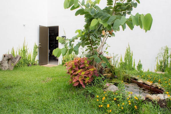 Overnattingsstedets uteområder