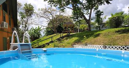 Casa Campo Obymar, Panorámica Chalet con piscina privada. Generador eléctrico