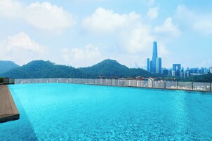 Indoor pool, outdoor pool