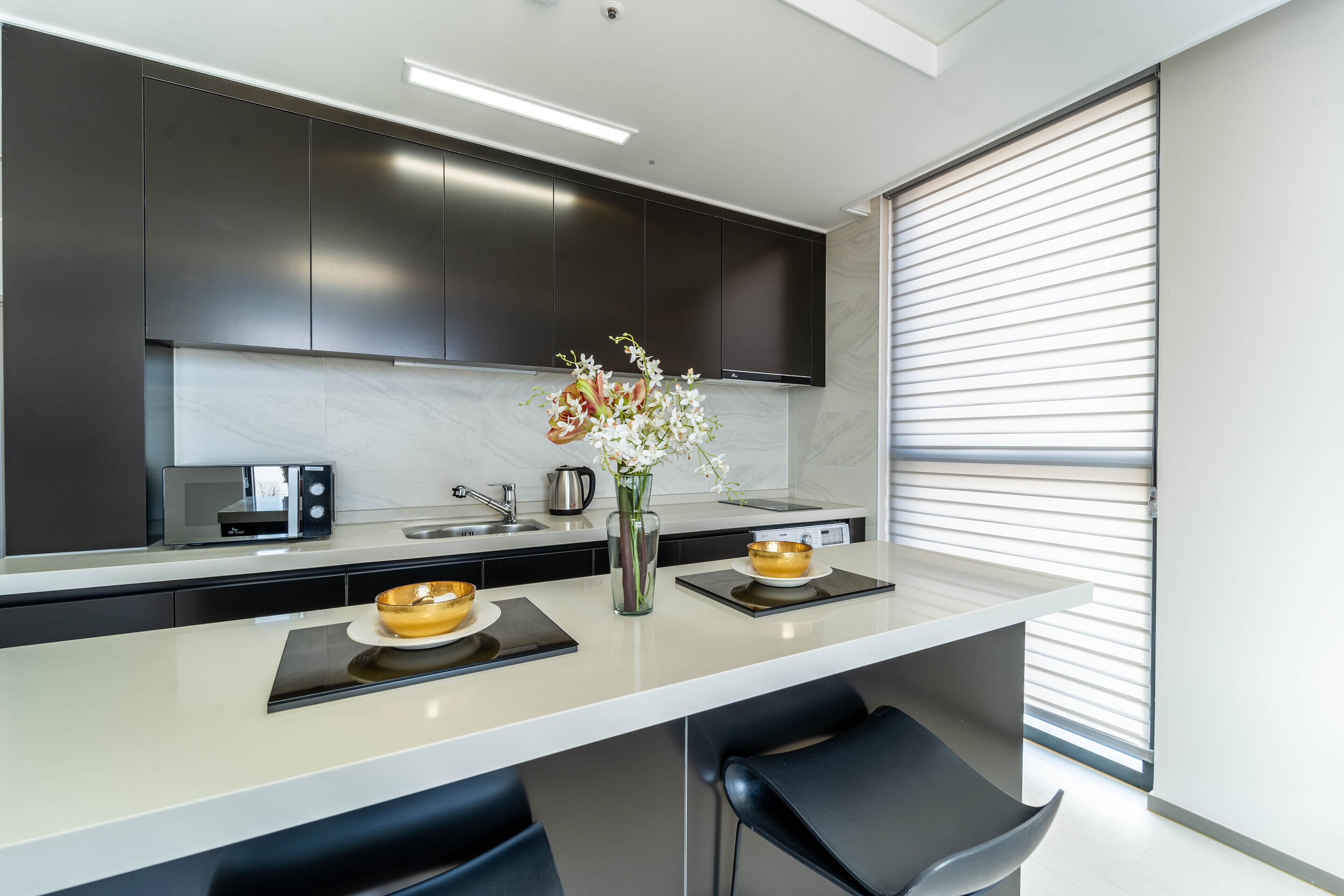 프리미어 더블룸, 호수 전망 | 전용 간이 주방 | 냉장고, 전자레인지, 전기 주전자