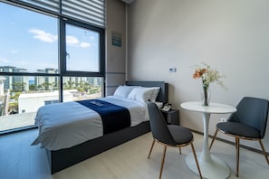 Duplex Double room (No View) | View from room - Hi Ocean Hotel Gyeongpo (Gangneung)