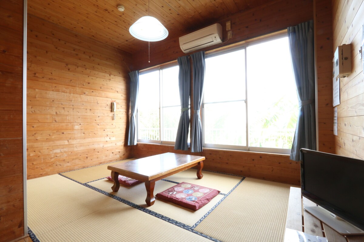 Phòng truyền thống, quang cảnh biển (Japanese Style for 3 Guests)