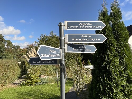 Apartment near Berlin & Potsdam with kitchen, shower/WC and terrace