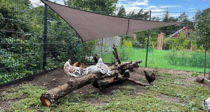 Cozy vacation home not far from Berlin & Potsdam with 900sqm private garden