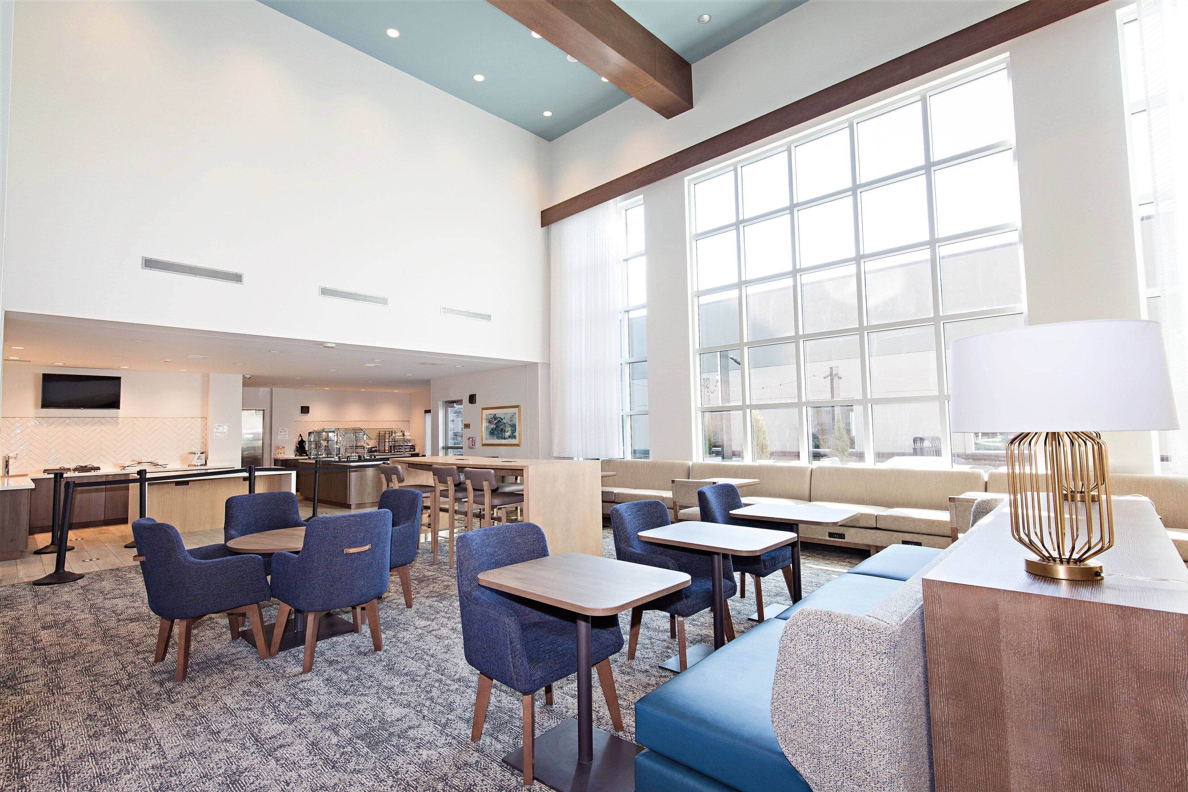 Sala de estar en el lobby