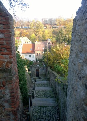 Property grounds - On the edge of the historic old town, vacation apartment right in the center - 01 Family (Bautzen)