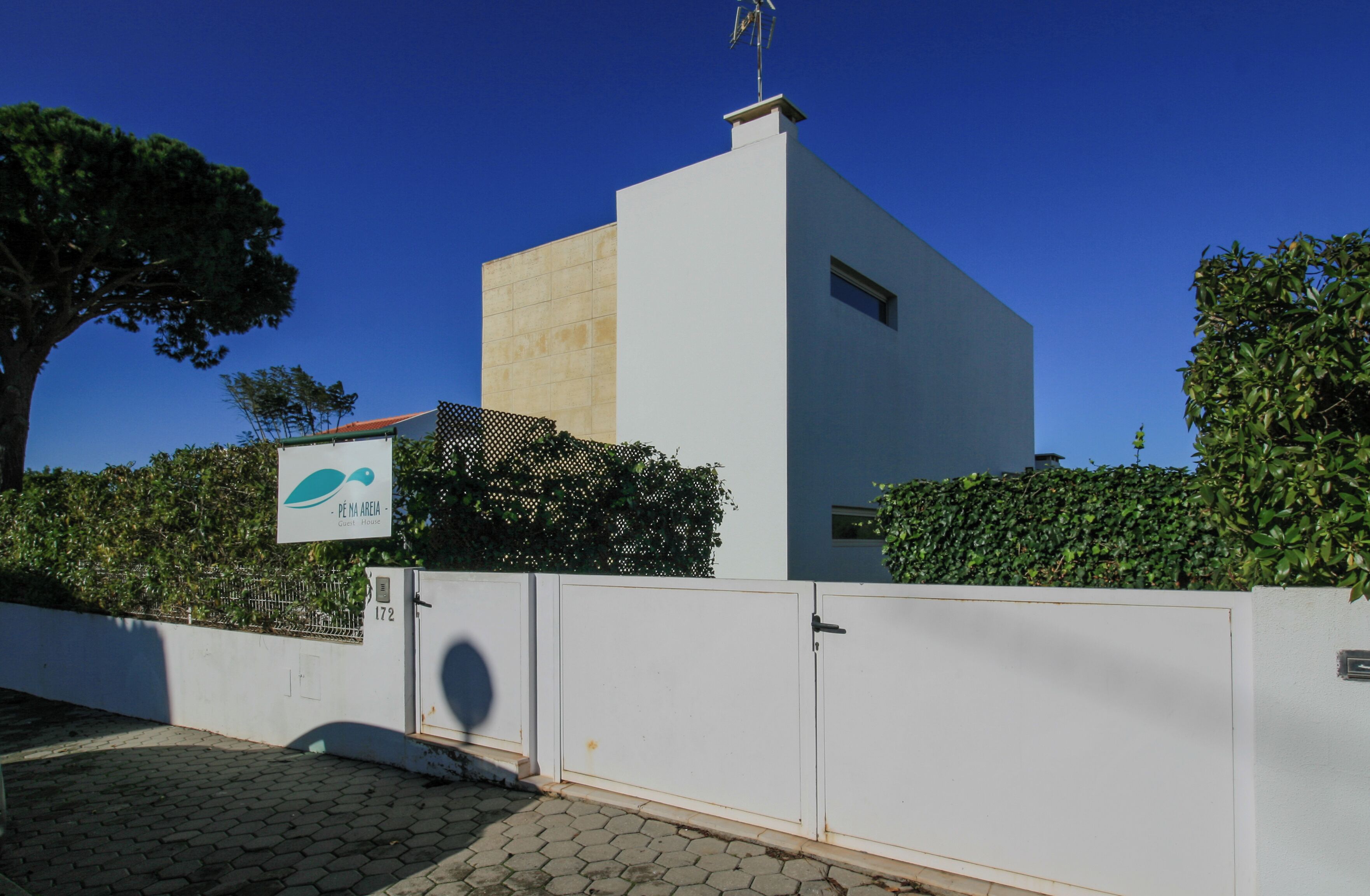 Façade de l’hébergement