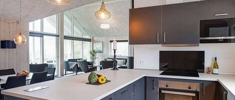 House | Private kitchen | Fridge, high chair