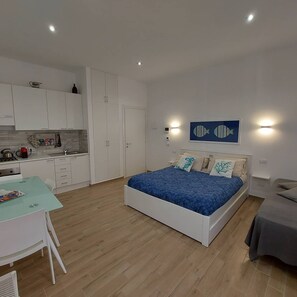 1 bedroom, iron/ironing board, travel crib, free WiFi