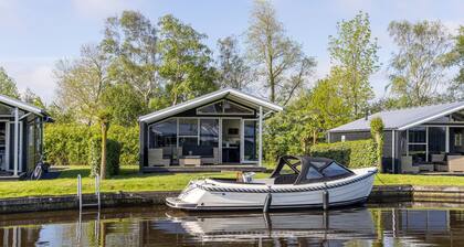 Modern Chalet Near Lake Sneek