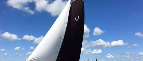 Utsikt fra overnattingsstedet