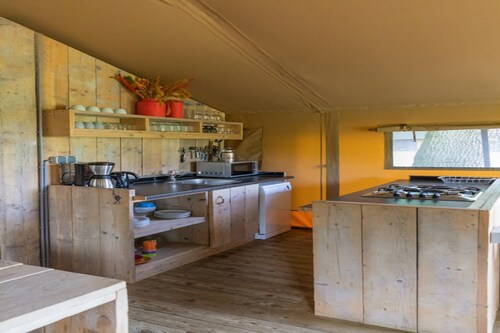 Luxury Lodge in Twente With Meadow Views