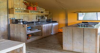 Luxury Lodge in Twente With Meadow Views