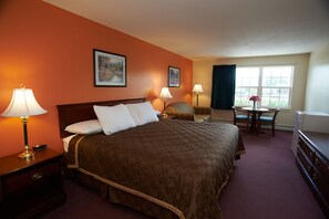 Standaard eenpersoonskamer, 1 kingsize bed | Verduisterende gordijnen, geluiddichte muren