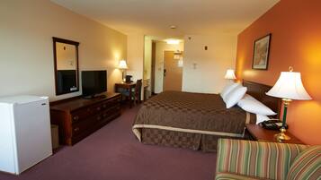 ห้องสแตนดาร์ดซิงเกิล, เตียงคิงไซส์ 1 เตียง | ผ้าม่านกันแสง, ห้องเก็บเสียง, เตารีด/โต๊ะรีดผ้า, Wi-Fi ฟรี