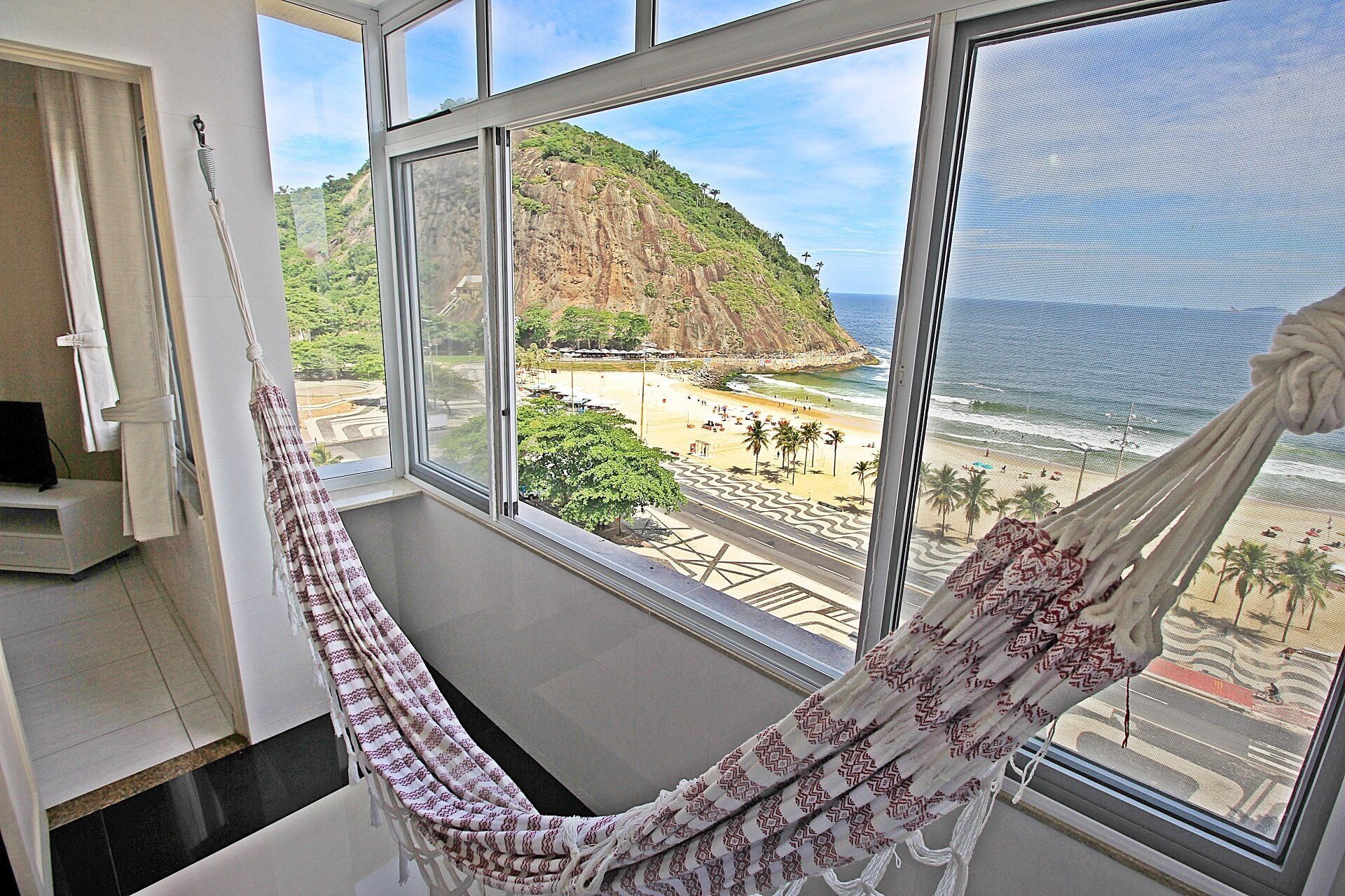 Apartamento panorâmico | Sacada