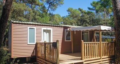 Simple Mobile Home Near the Beach on the Island of Oléron
