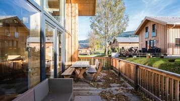Chalet | Vue depuis lâhĂ©bergement