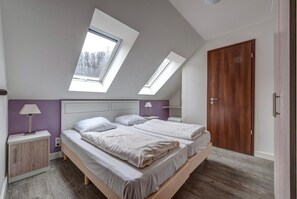 Villa | 4 habitaciones, muebles diferentes y ropa de cama