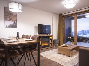 Apartment | Living room - Chalet in French Alps With Premium Comfort (Hauteluce)