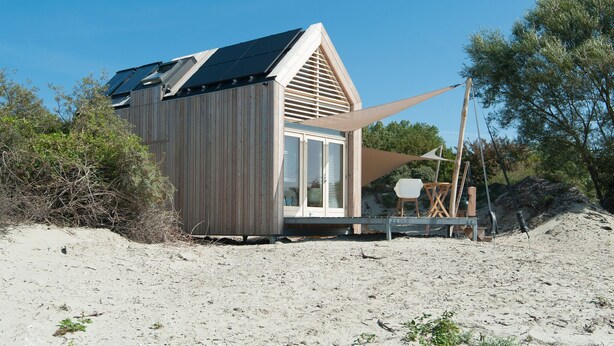 Cottage | Exterior - Detached eco Cottage, Located on the Grevelingenmeer (Ouddorp)
