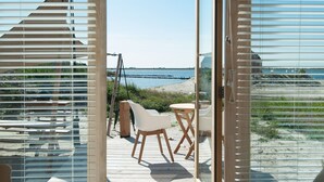 Cottage | Balcony - Detached eco Cottage, Located on the Grevelingenmeer (Ouddorp)