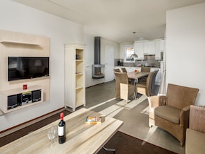 Living room - Detached Villa With Dishwasher Near the Sea (Cadzand-Bad)