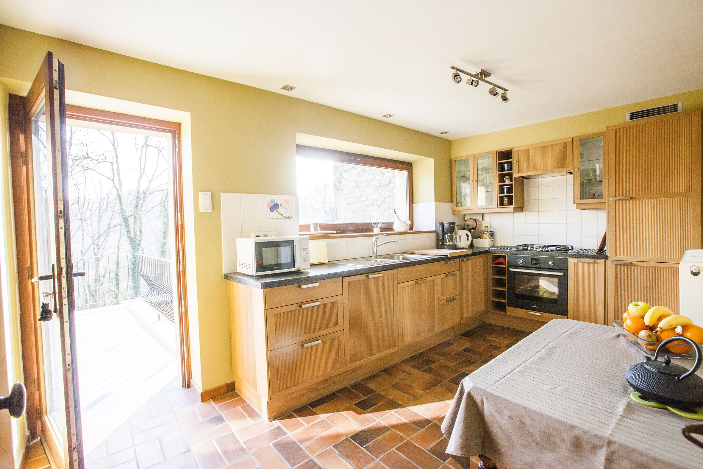 House with warm decor - non-main residence