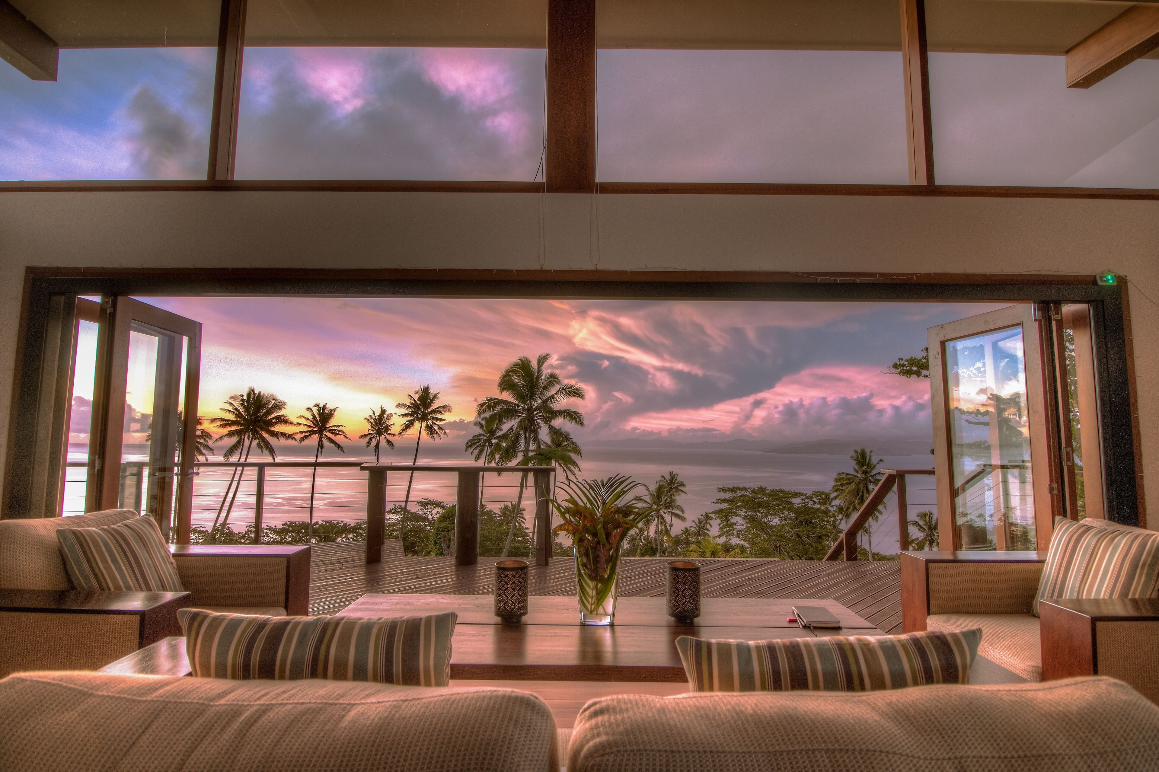 Open living room