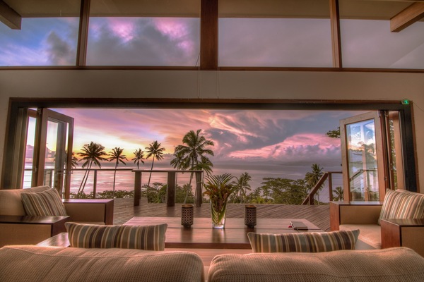 Open living room