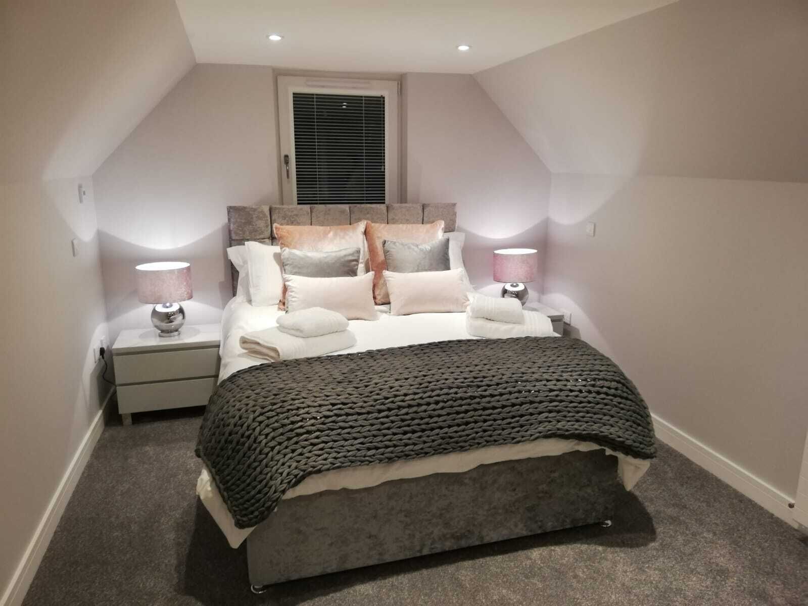 华丽公寓, 私人浴室, 部分海景 | 1 多间卧室