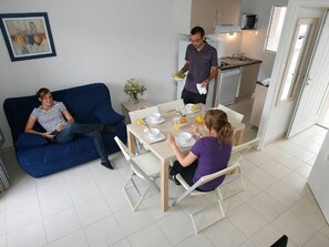 Living room - Apartment in Brittany Near Emerald Coast (Le Tronchet)