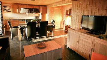Chalet | Ruang tamu | Pemain DVD
