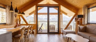 Chalet With Panoramic Sauna