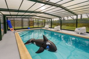Pool - Holiday Home With Private Pool (Plouguin)