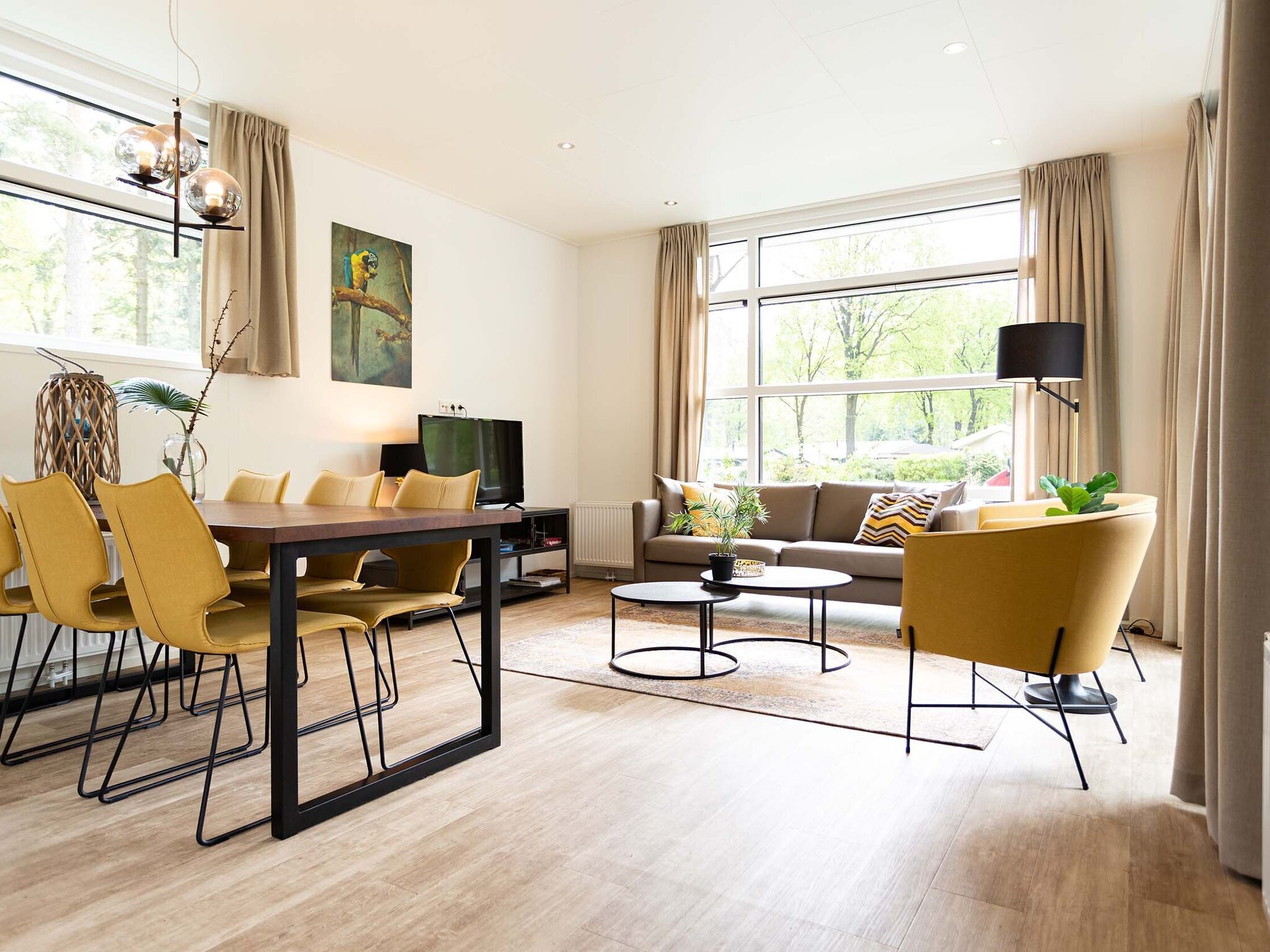 Luxurious, Modern Chalet With Dishwasher, Close to De Veluwe