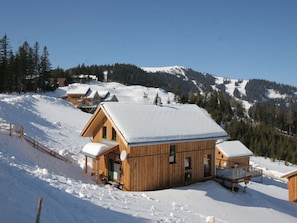 Exterior - Luxurious Chalet in Wolfsberg With Sauna (Bad Sankt Leonhard im Lavanttal)