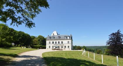 Castle in Asnieres With Tennis & Forest Views