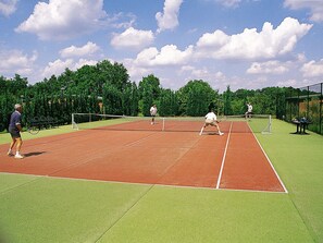 Sport court - Nicely Furnished Bungalow With a Fireplace and Green Area (Holten)