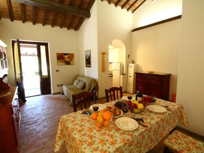 House | Dining - Belvilla by OYO Farmhouse With Private Pool (Bagnoregio)