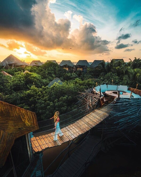 المنطقة المحيطة بالمنشأة