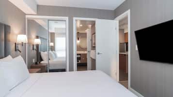 Pillow-top beds, in-room safe, desk, laptop workspace