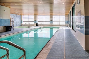 Una piscina techada
