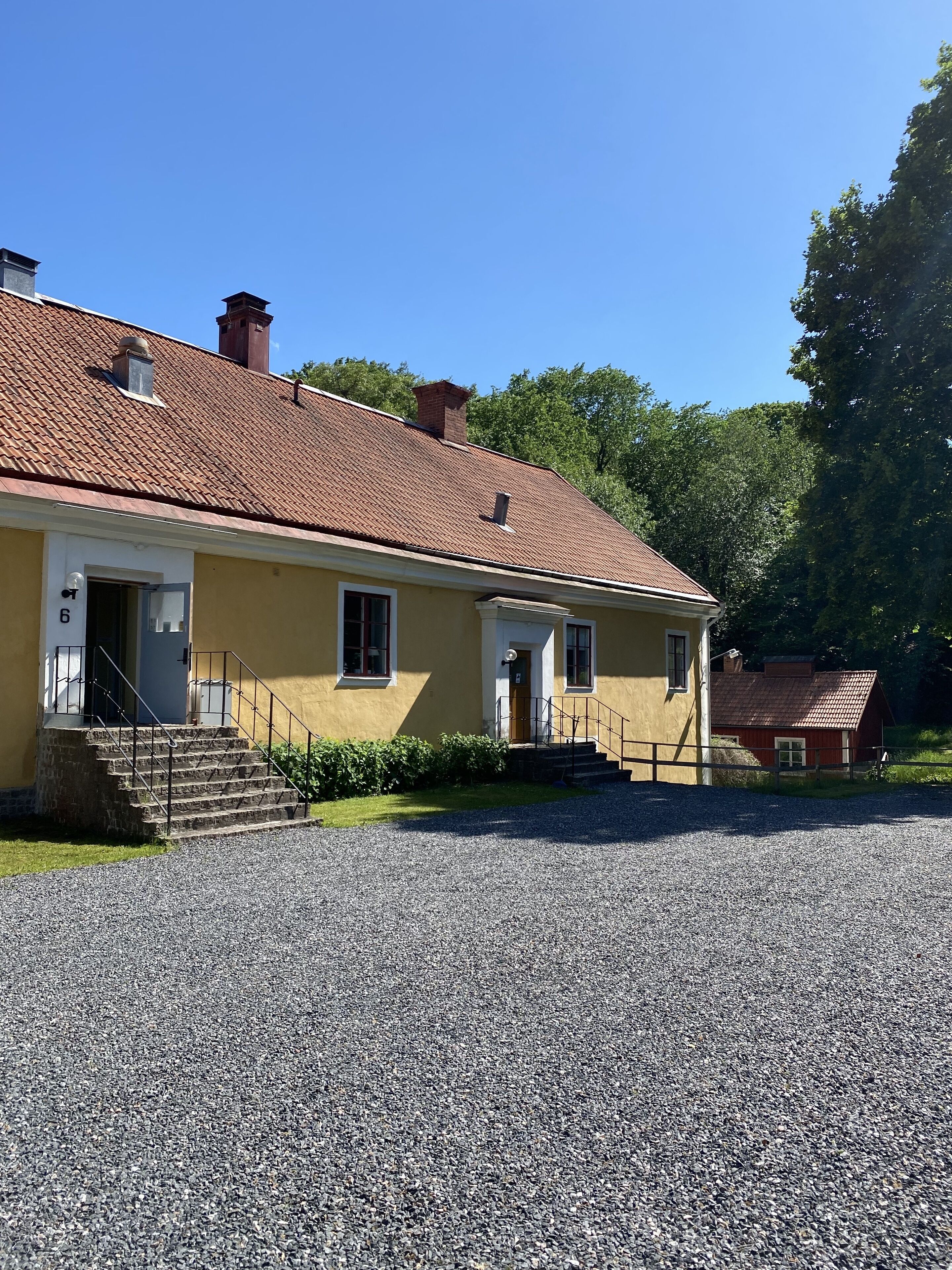 Façade de l’hébergement