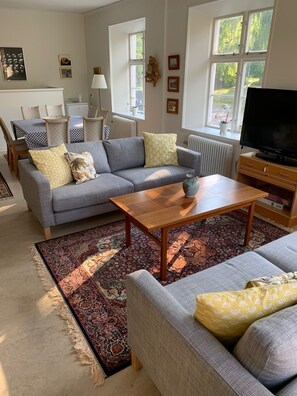 Sittområde i lobbyn