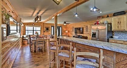 Serene Cabins w/ Decks & 8 Acres on Kiamichi River